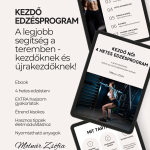 Kezdő női edzésprogram