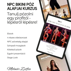NPC Bikini Póz kurzus