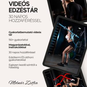 Videós edzéstár hozzáférés (30 napos)